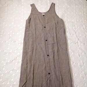 Flax Brown Maxi Dress